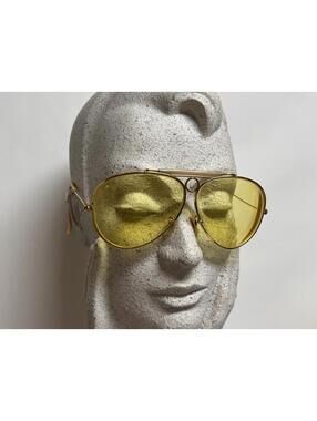 1960's B&L RAY-BAN Shooters With Case. Excellent Condition. With Prescription.